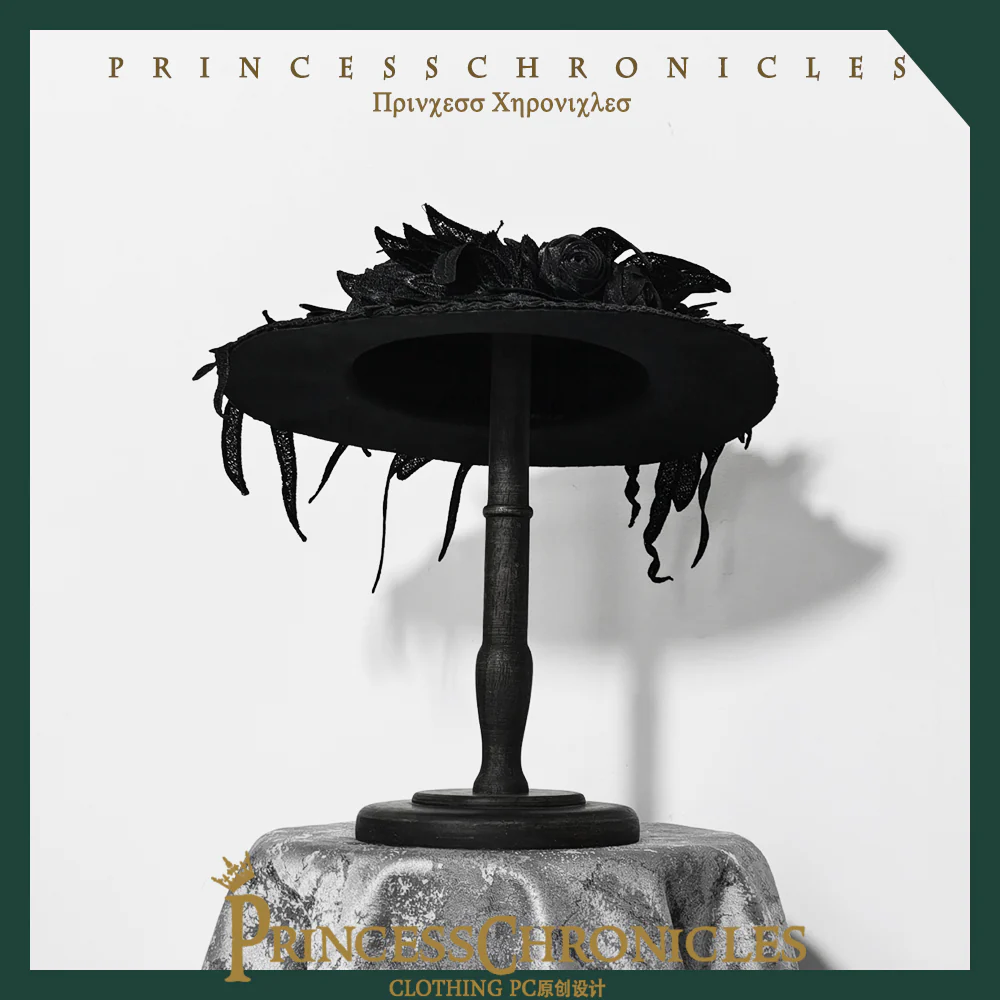 Floating Phantom - Ouji Lolita Hat - Image 3