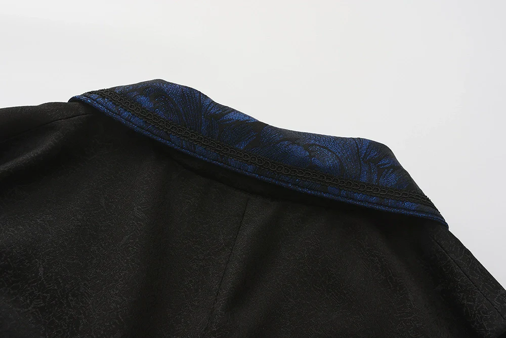 Night of Swordsmanship - Ouji Lolita Long Coat Male Lolita Sleeveless Coat - Image 8