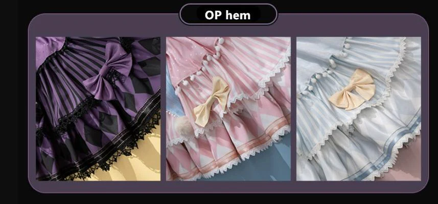 Ouji Lolita OP Dress Circus Lolita Strip Prince Suit - Image 53