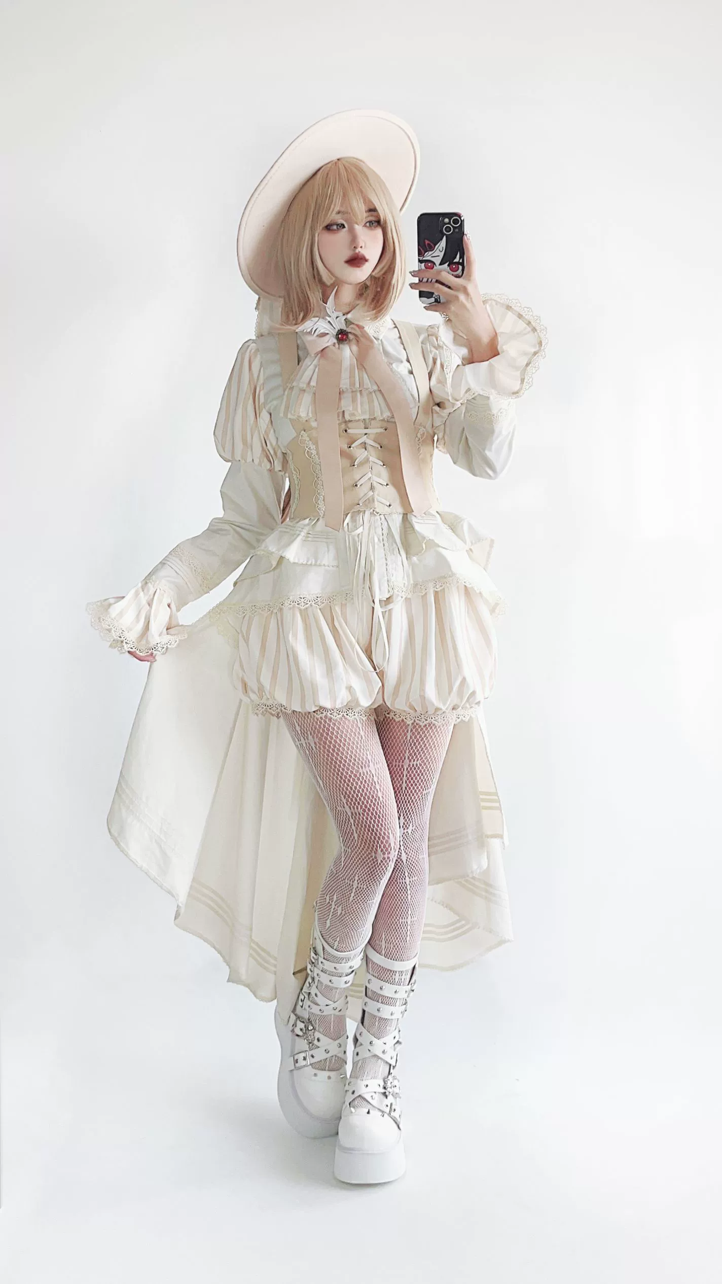 Ouji Lolita Shirt Set, Prince Style Bloomers - Image 11