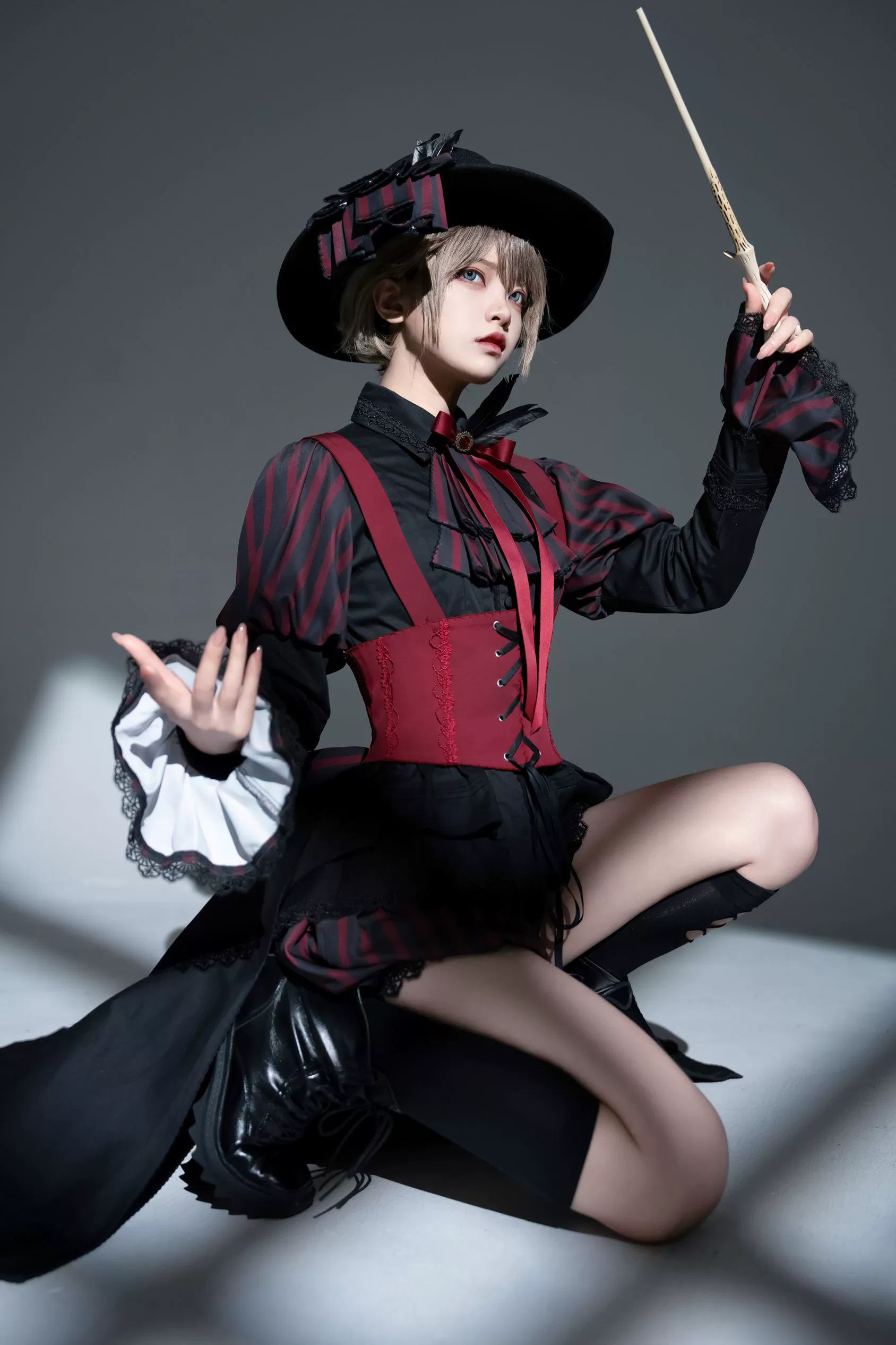 Ouji Lolita Shirt Set, Prince Style Bloomers - Image 14