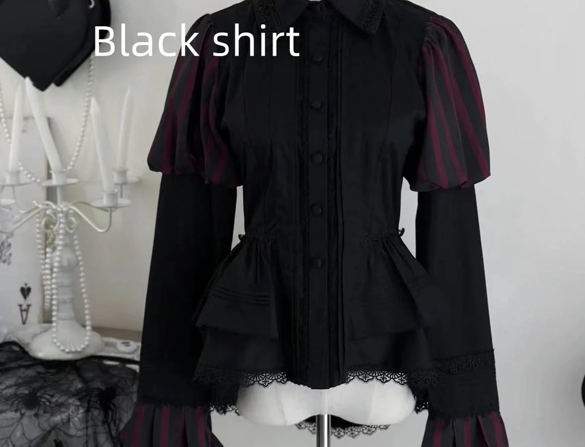 Ouji Lolita Shirt Set, Prince Style Bloomers - Image 21