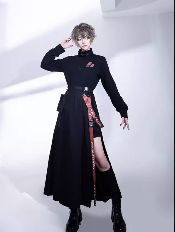 Nameless Blade - Ouji Lolita Black Loose Inner Shorts - Image 3