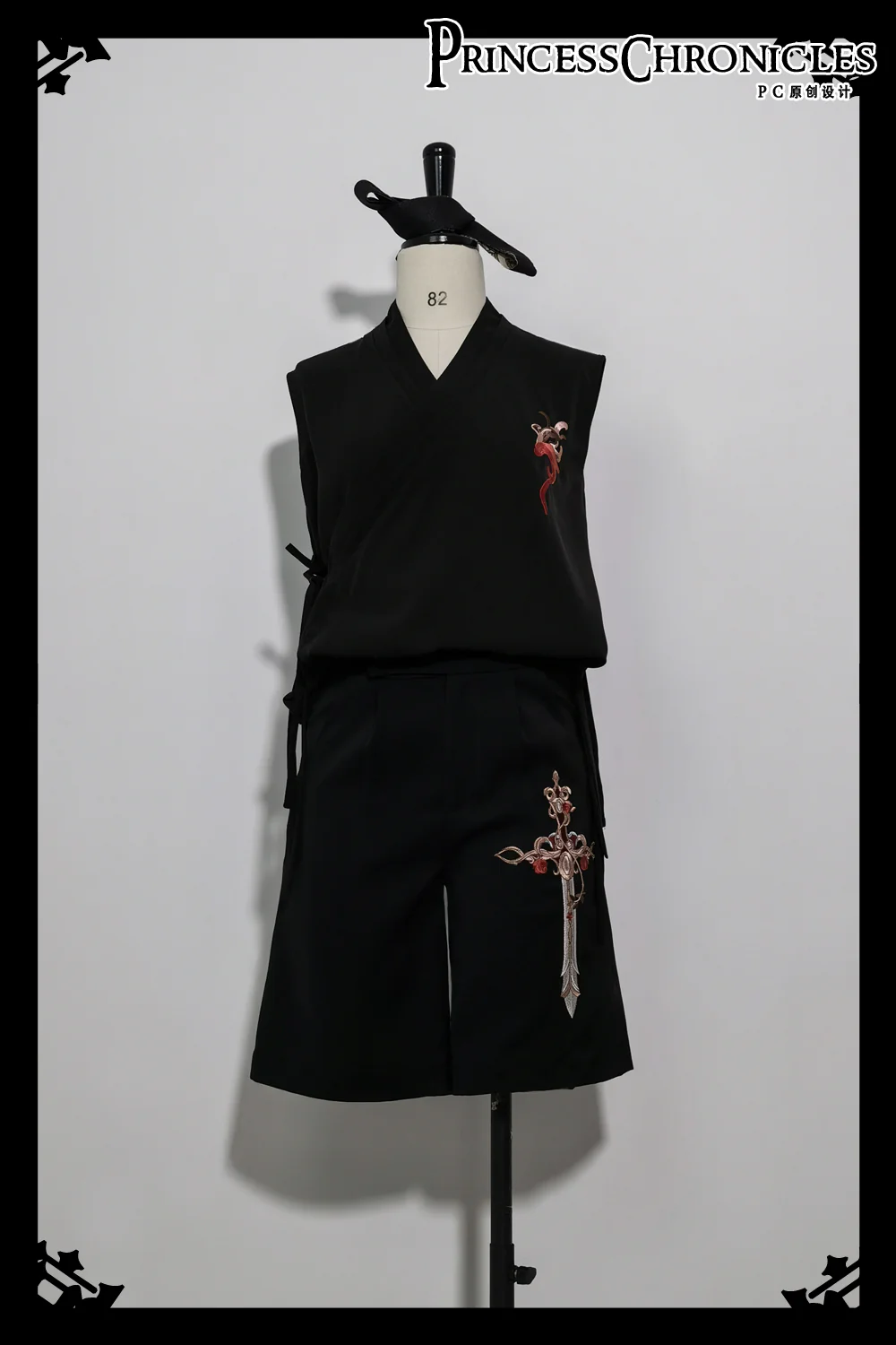 Night Instructions - Ouji Lolita Sleeveless Top - Image 4