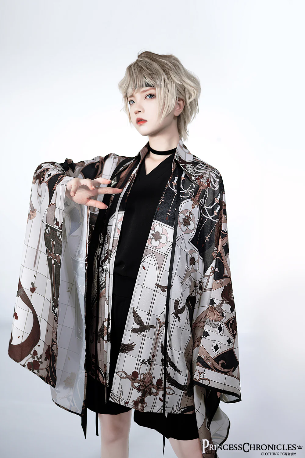 Night Instructions - Summer VintageLolita Haori - Image 6