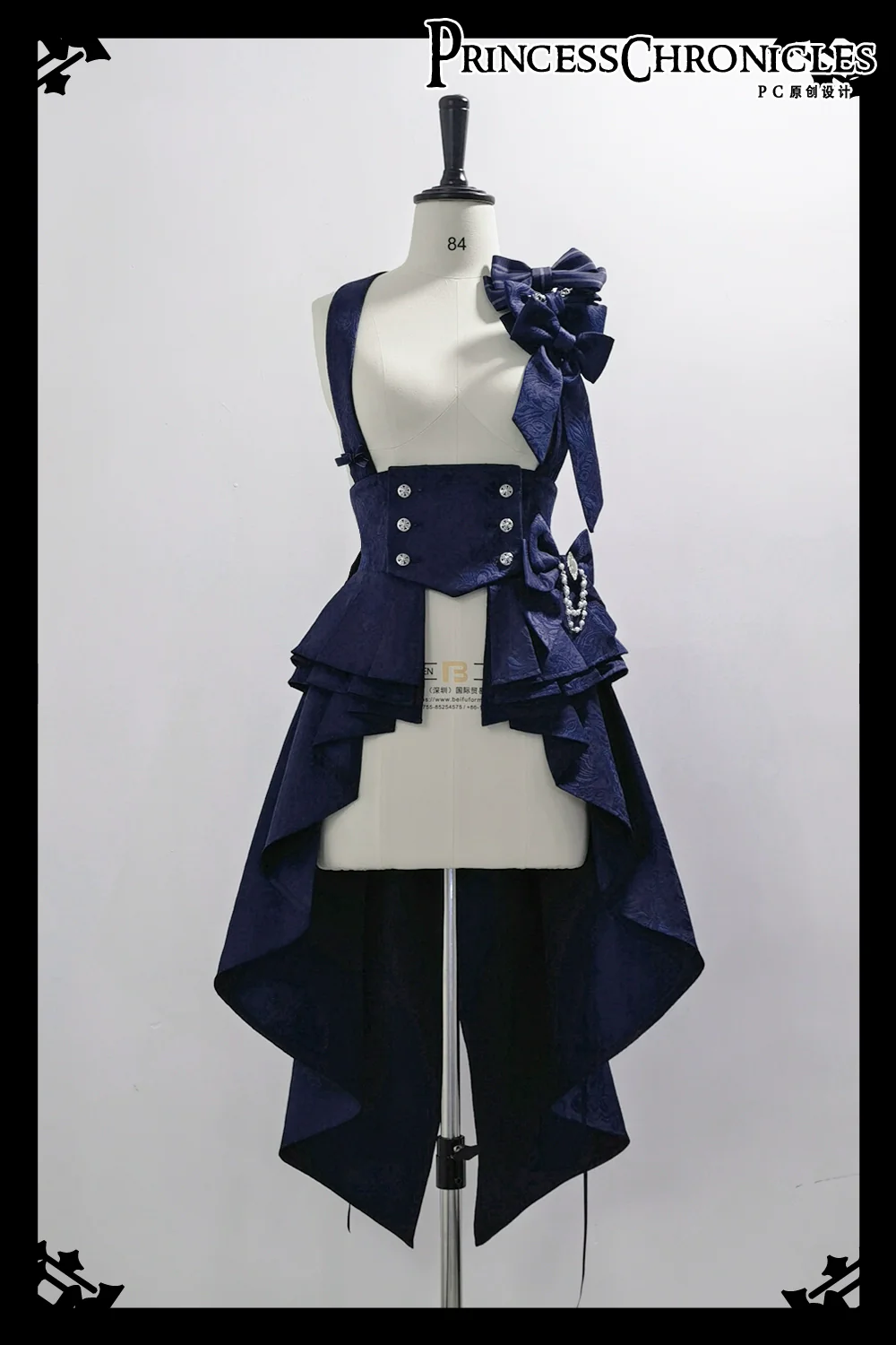 Rabbit Theater - Ouji Lolita Suspender Waistband Shorts Set - Image 17