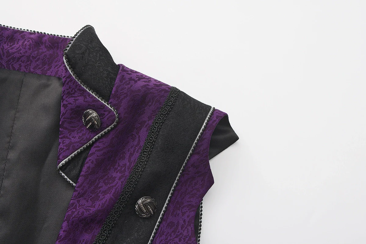 Eternal Crimson Moon Forest - Ouji Lolita Tailcoat Vest - Image 8