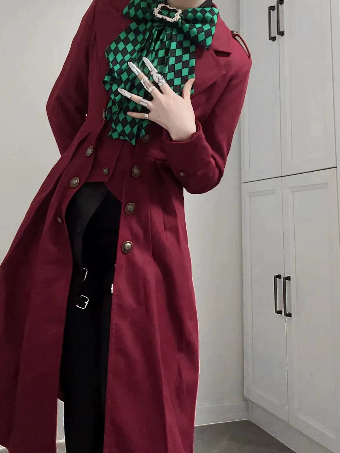 Gazing Galactic - Paranoia Punishment - Ouji Lolita Trench Coat Gothic Lolita Coat - Image 10