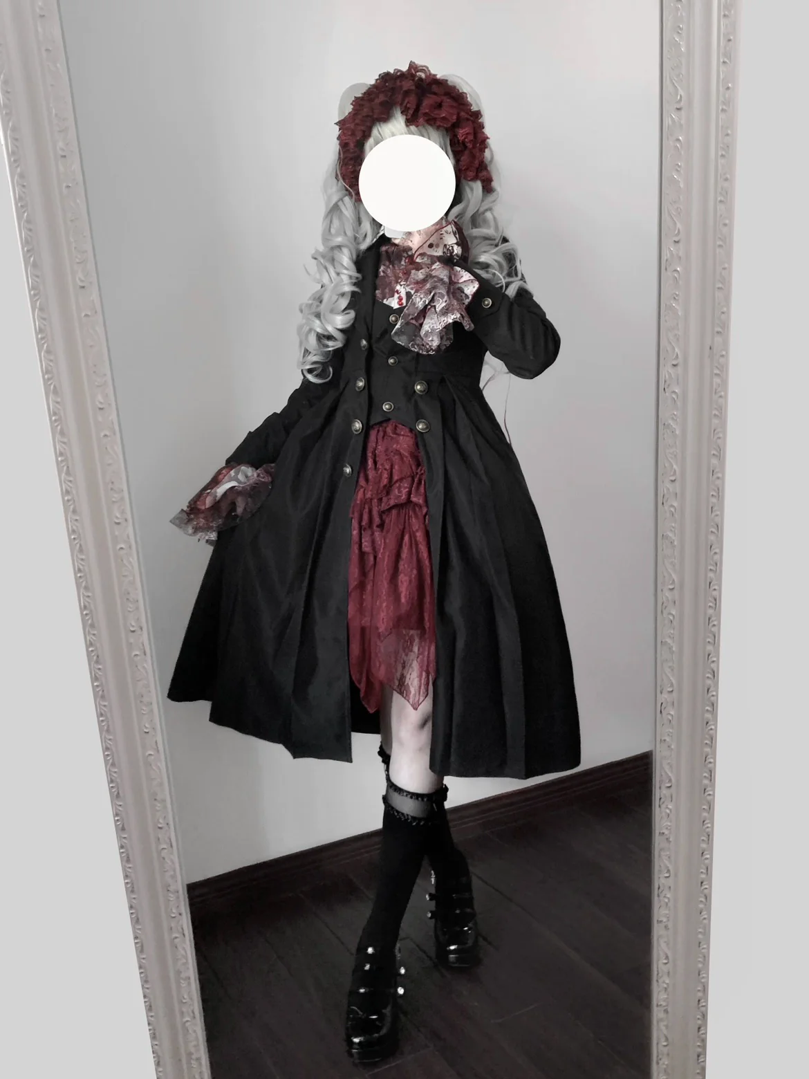 Gazing Galactic - Paranoia Punishment - Ouji Lolita Trench Coat Gothic Lolita Coat - Image 12