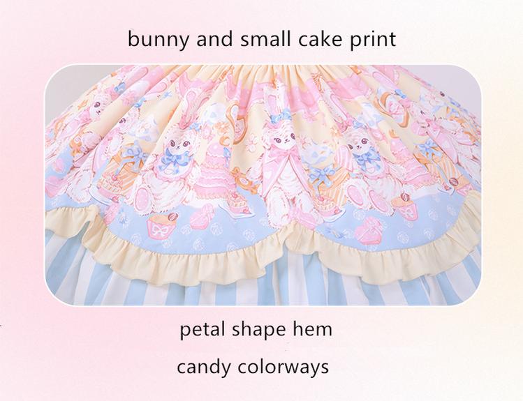 Party Bunny - Sweet Lolita Salopette Cute Daily Lolita Dress - Image 21