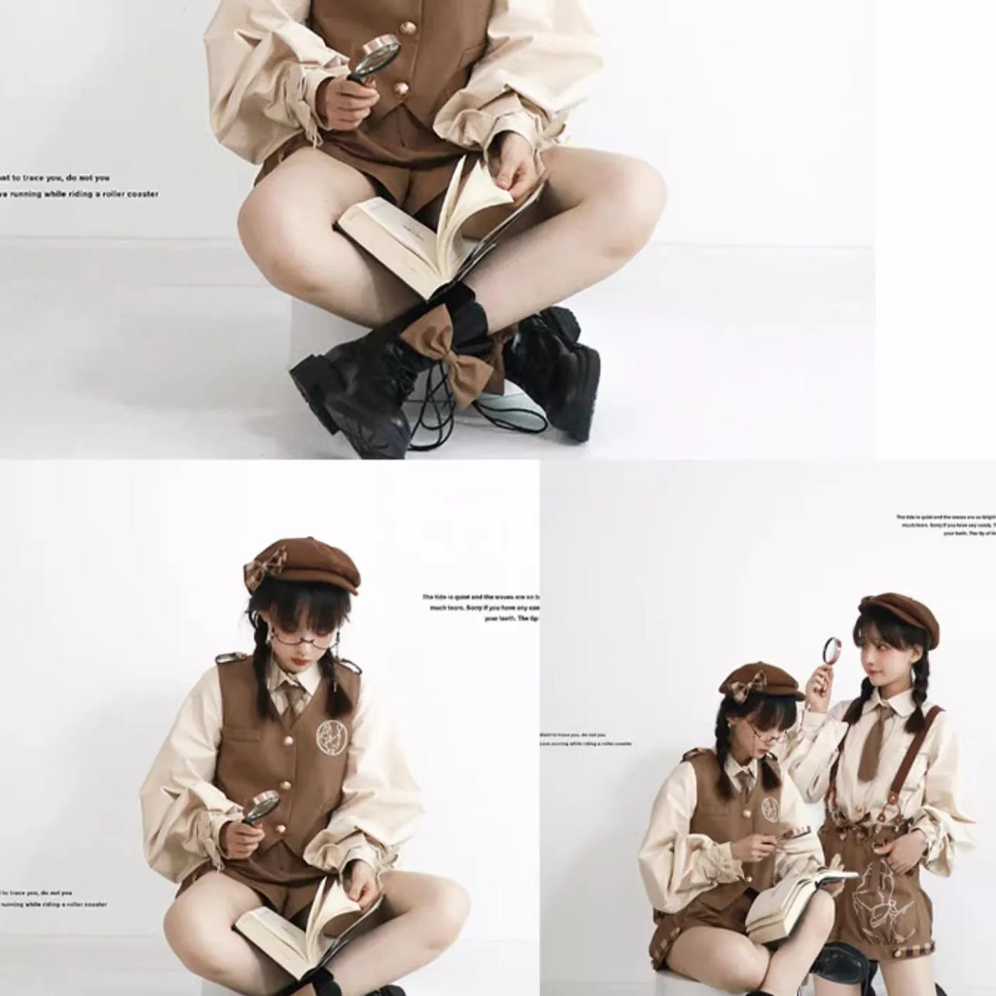 Piggy Bun - Famous Detective Goose - Kawaii Lolita Bag and Hat - Image 8