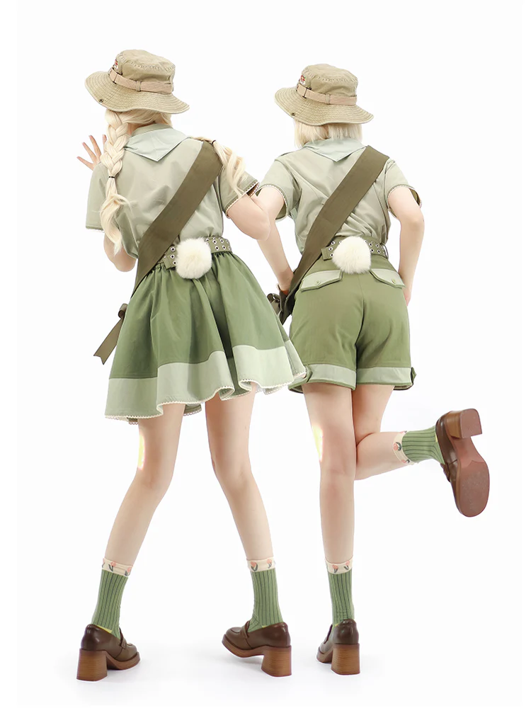 Piggy Bun - Bunny Trip - Ouji Lolita Green Cute Suits - Image 11