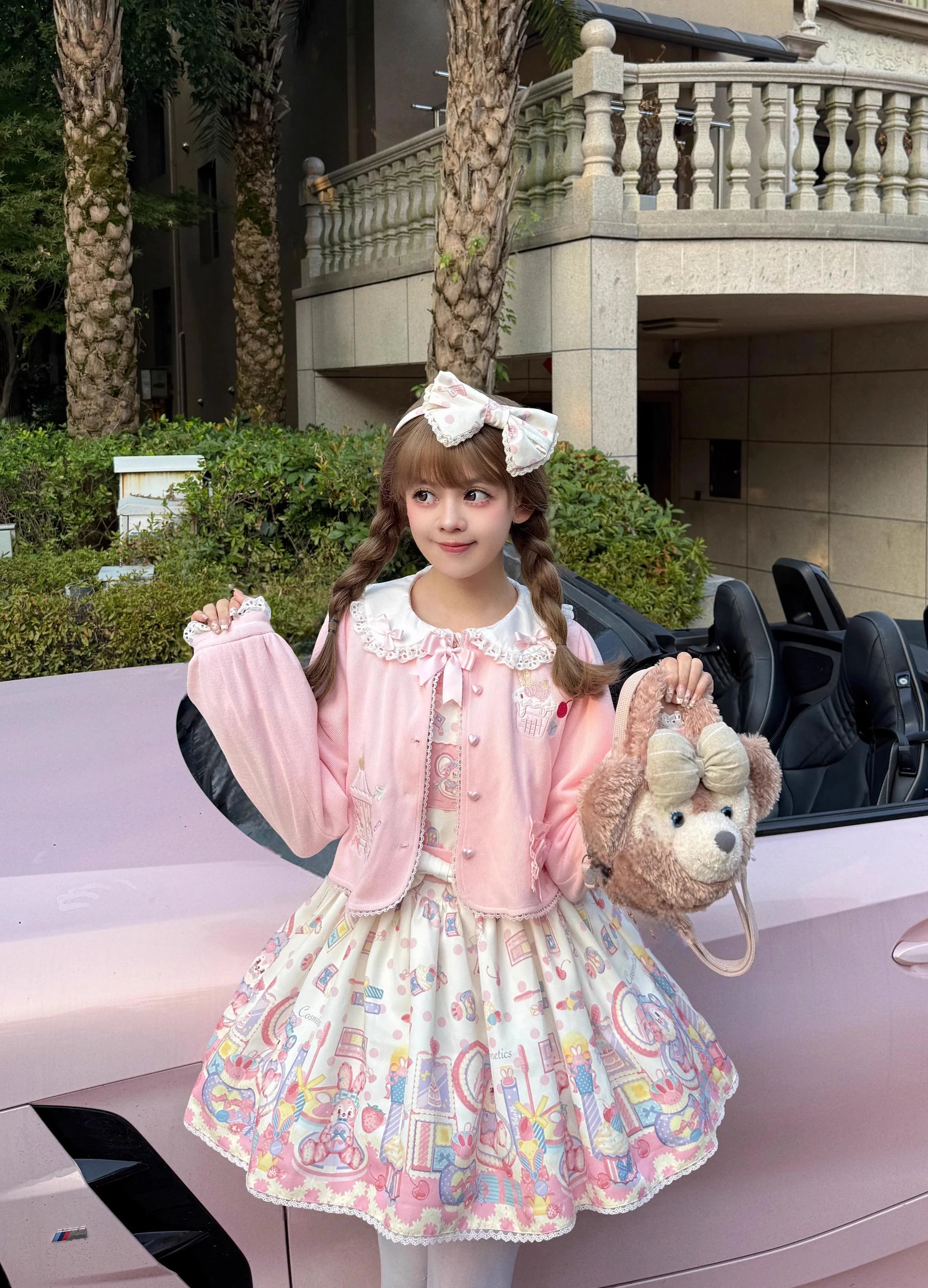 Sissy the shepherd - Dessert Paradise - Embroidered Kawaii Lolita Cardigan, Cotton knitted