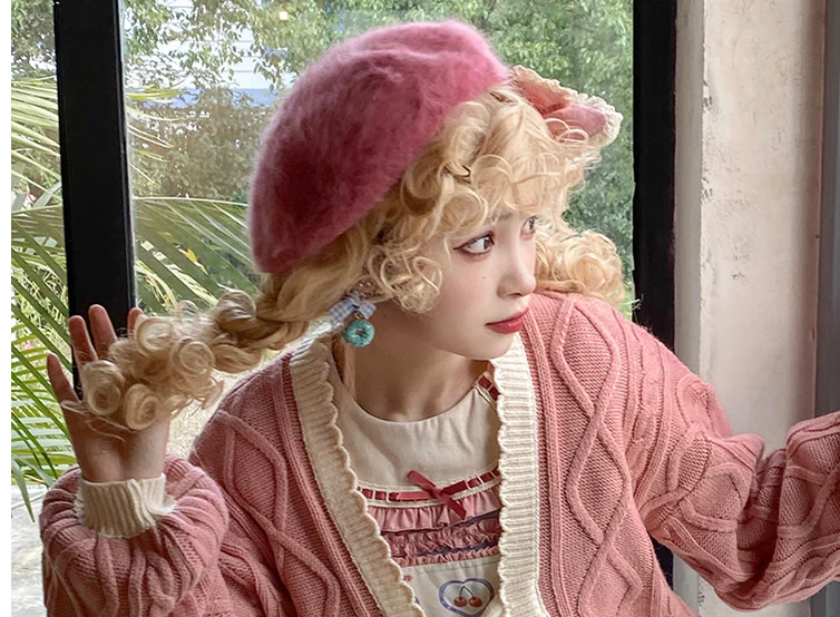 Little Princess - Sweet Lolita Curly Wig Multicolors - Image 14
