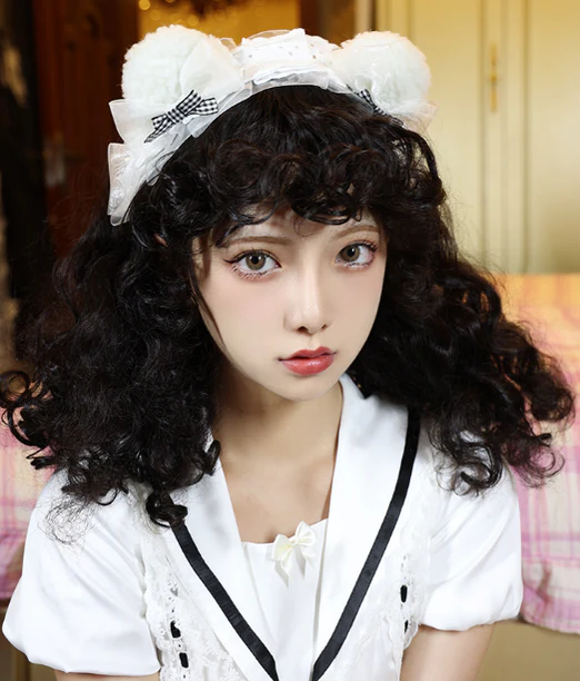 Little Princess - Sweet Lolita Curly Wig Multicolors - Image 8