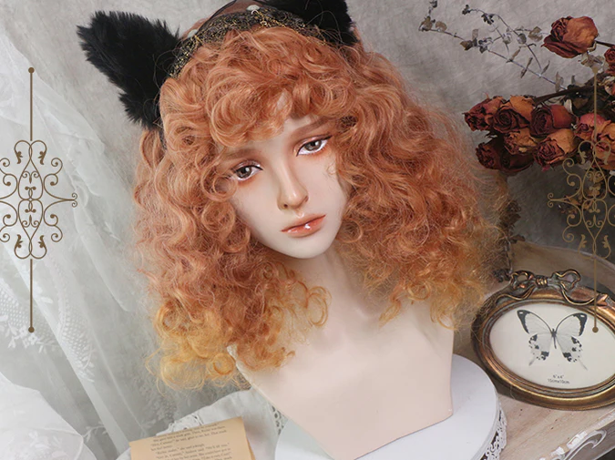 Little Princess - Sweet Lolita Curly Wig Multicolors - Image 9