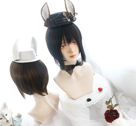 PippiPalace - Deacon - Ouji Lolita Short Daily Wig - Image 12