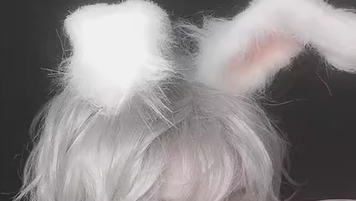 PippiPalace - Mr. Rabbit - Gray Slightly Short Curly Wig - Image 18