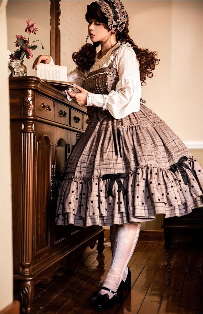 Forest Diary - Plus Size Lolita Dress Suit Elegant CLA Lolita JSK - Image 4