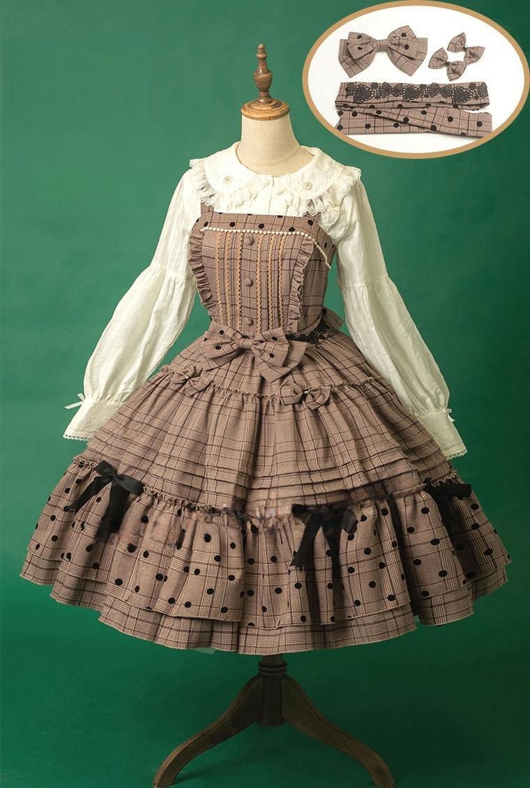 Forest Diary - Plus Size Lolita Dress Suit Elegant CLA Lolita JSK - Image 8