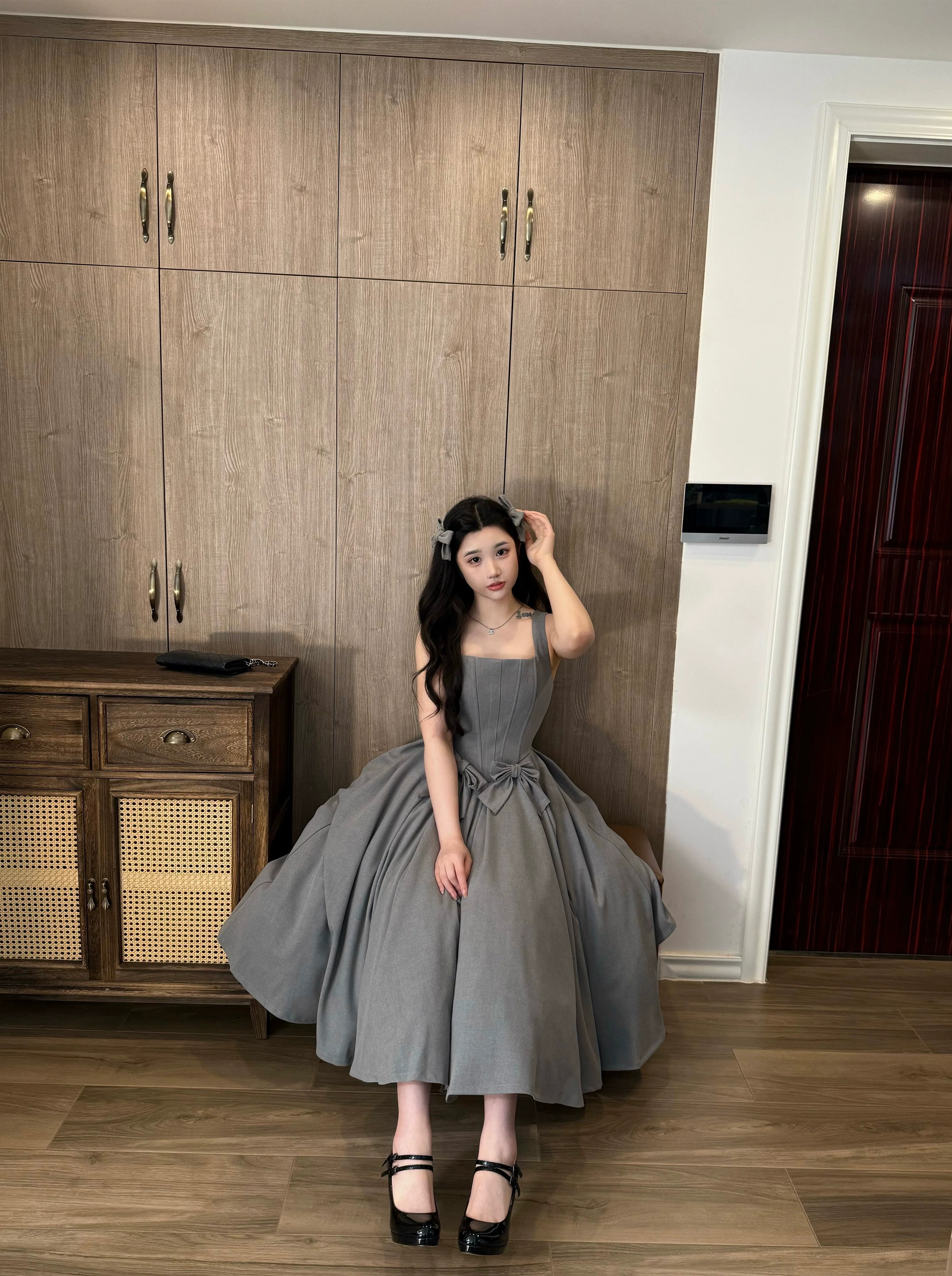 Margaret - Plus Size Lolita Dress Suit Solid JSK - Image 16