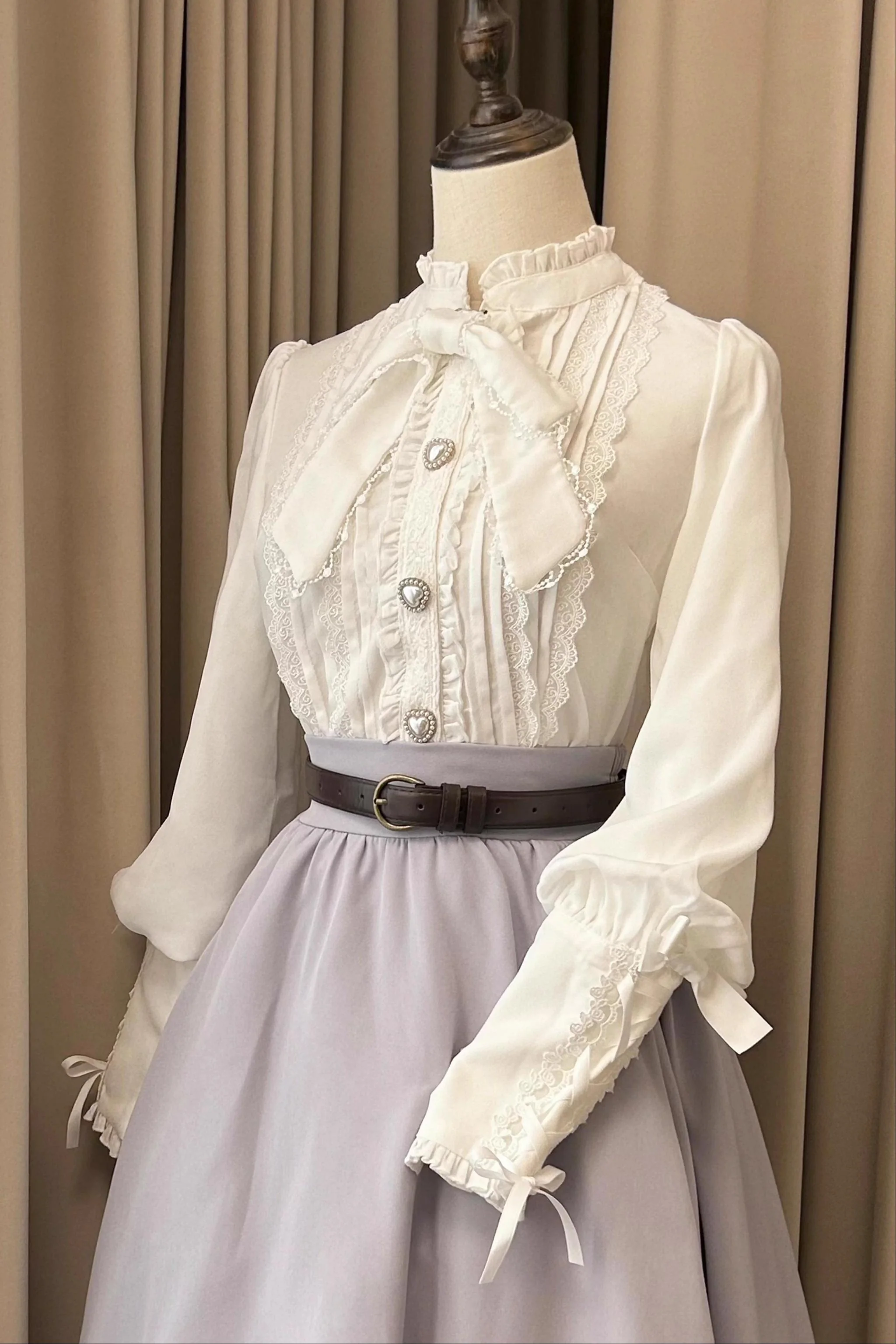 Margaret - Plus Size Lolita Dress Suit Solid JSK - Image 19