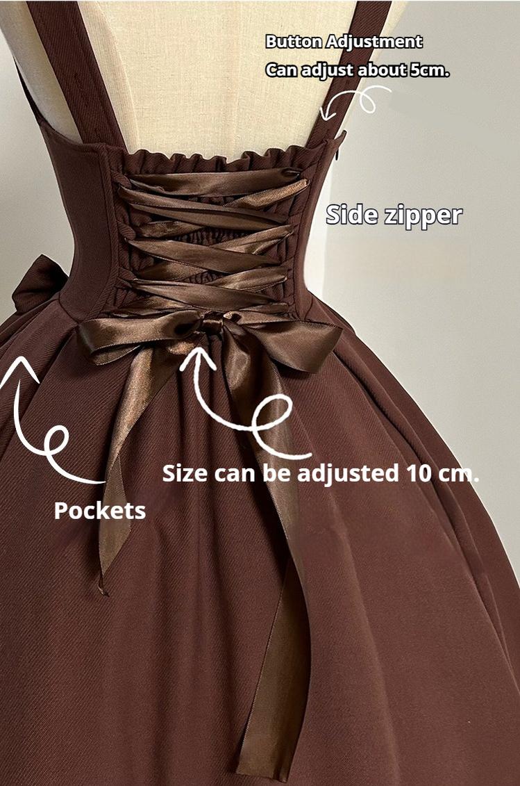 Margaret - Plus Size Lolita Dress Suit Solid JSK - Image 29
