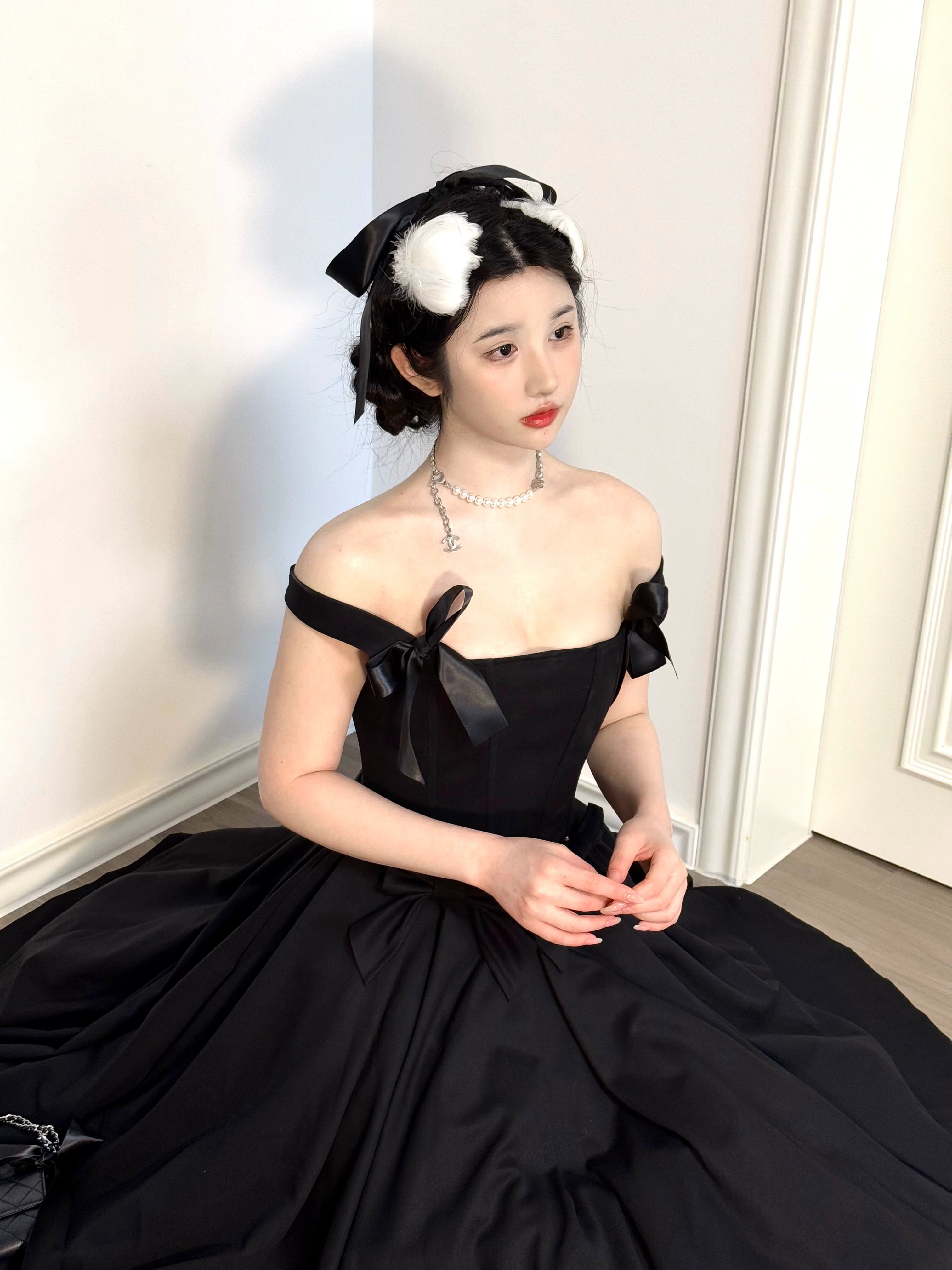 Margaret - Plus Size Lolita Dress Suit Solid JSK - Image 7