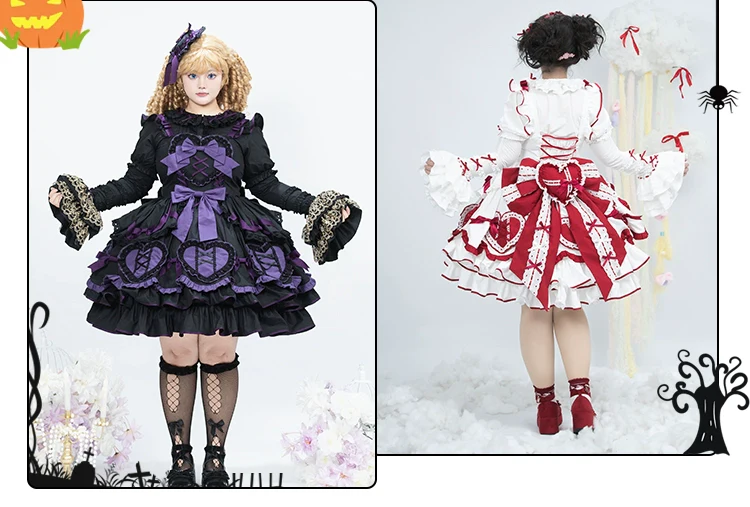 Chubby Cat Diary - Icing Sugar Gift Box - Plus Size Sweet Lolita JSK Dress Set - Image 15