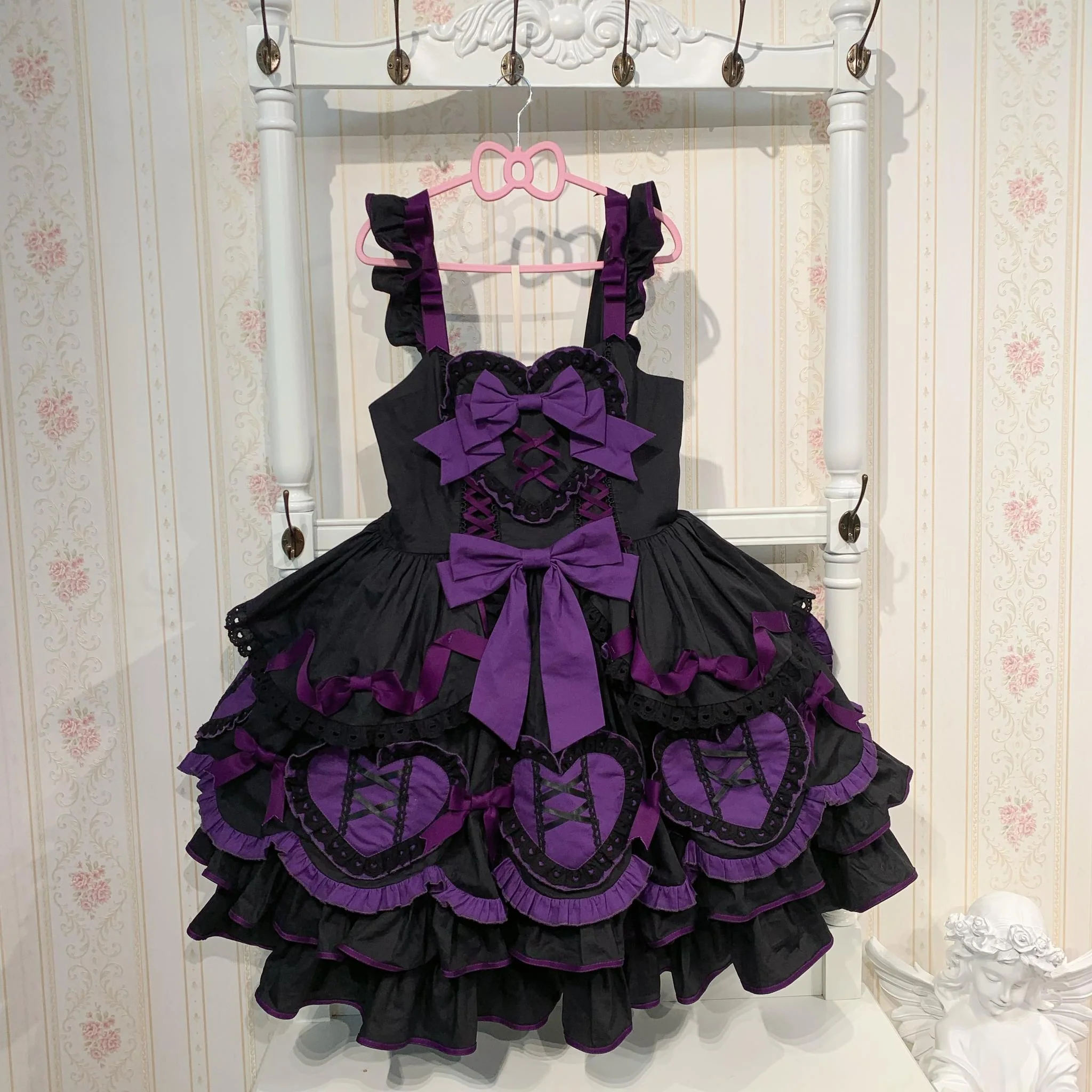 Chubby Cat Diary - Icing Sugar Gift Box - Plus Size Sweet Lolita JSK Dress Set - Image 18