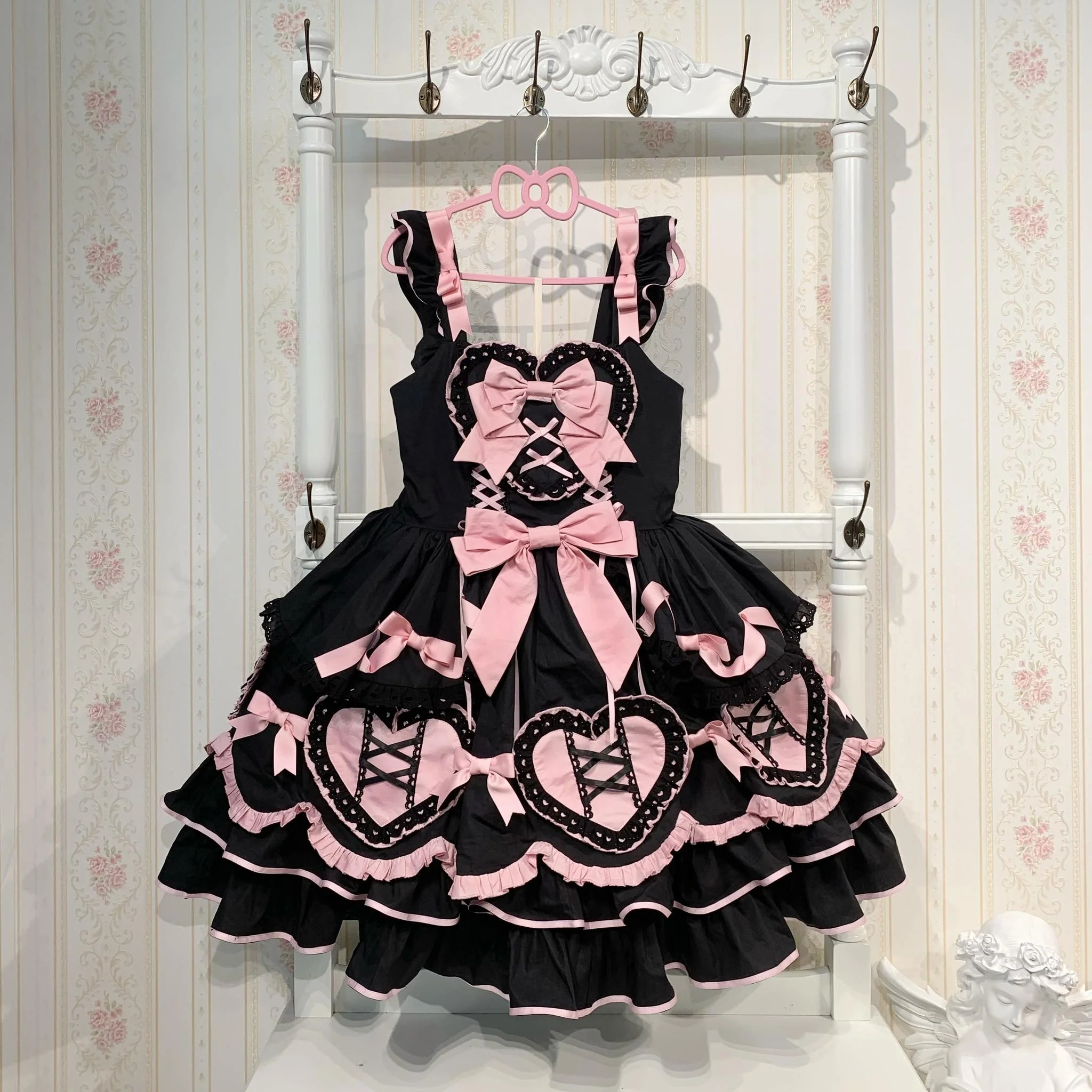 Chubby Cat Diary - Icing Sugar Gift Box - Plus Size Sweet Lolita JSK Dress Set - Image 20