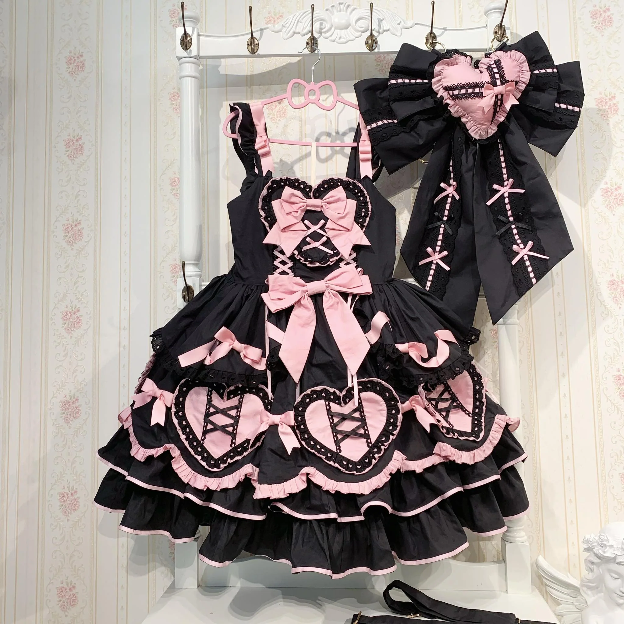 Chubby Cat Diary - Icing Sugar Gift Box - Plus Size Sweet Lolita JSK Dress Set - Image 21