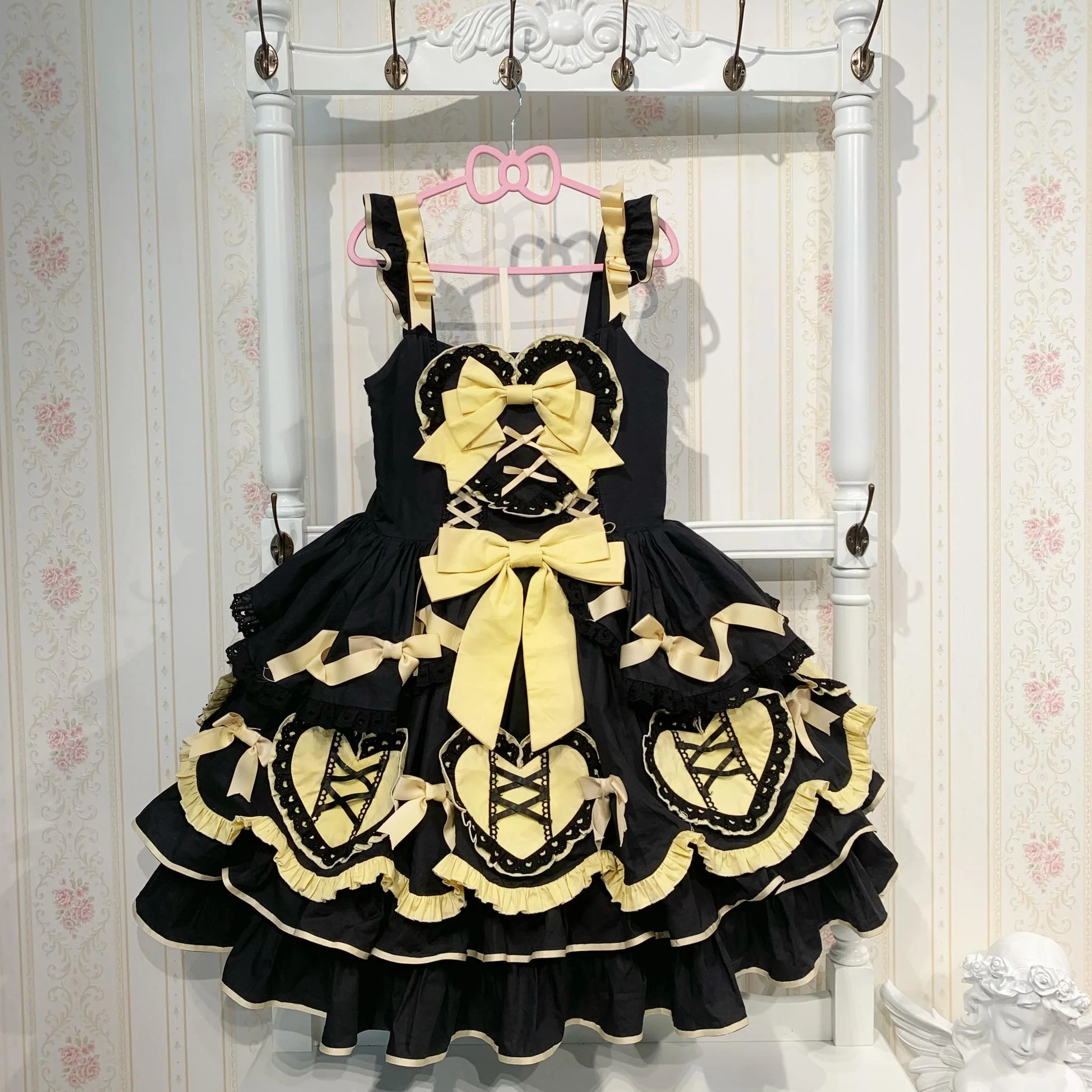 Chubby Cat Diary - Icing Sugar Gift Box - Plus Size Sweet Lolita JSK Dress Set - Image 22