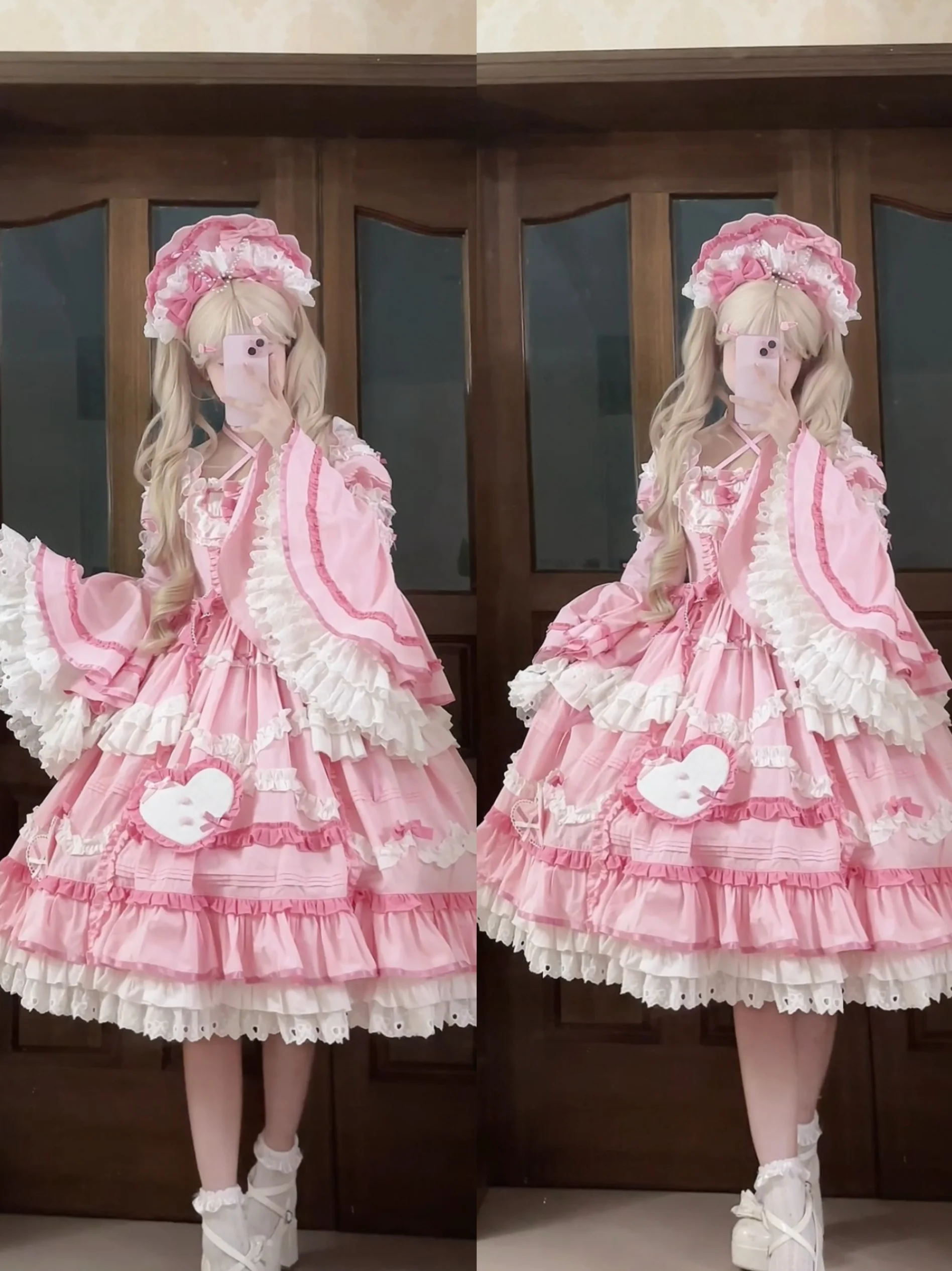 Perfect Original Design - Audelia - Plus Size Sweet Lolita OP with Halter Neckline - Image 13
