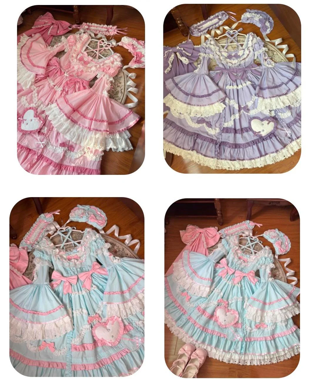 Perfect Original Design - Audelia - Plus Size Sweet Lolita OP with Halter Neckline - Image 20