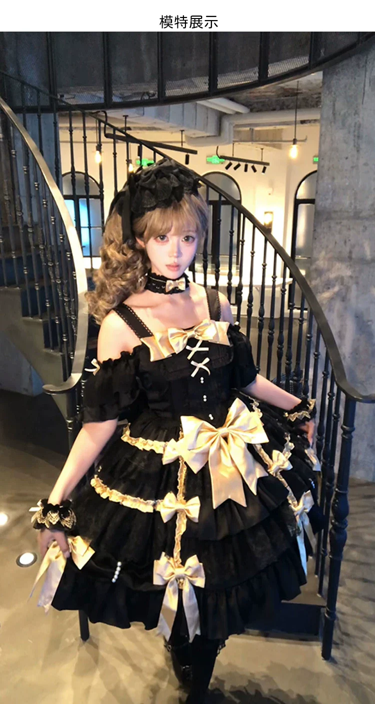 Celia's Confession - Plus-size Sweet Lolita Wedding OP Dress - Image 9