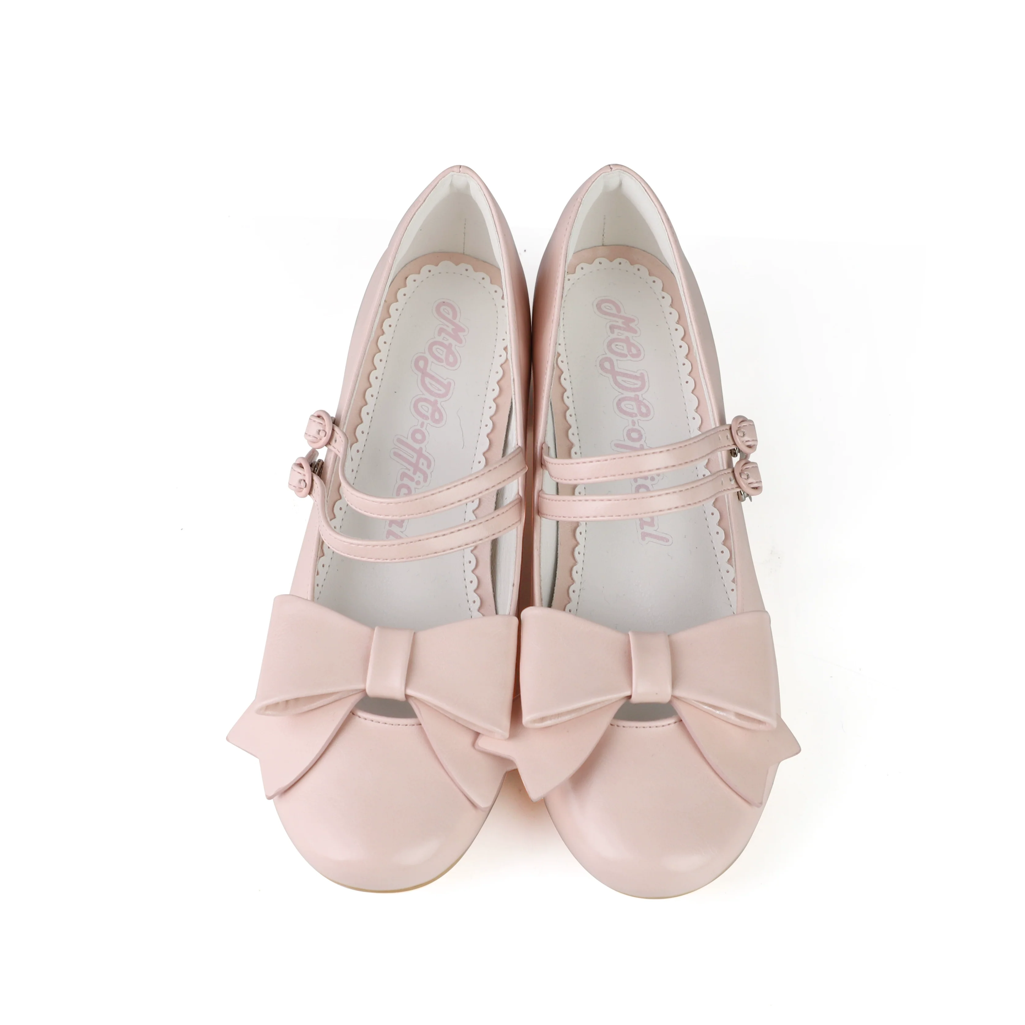 MODO - Apple Candy - Pointed Toe Lolita Shoes, Low Block Heel - Image 28