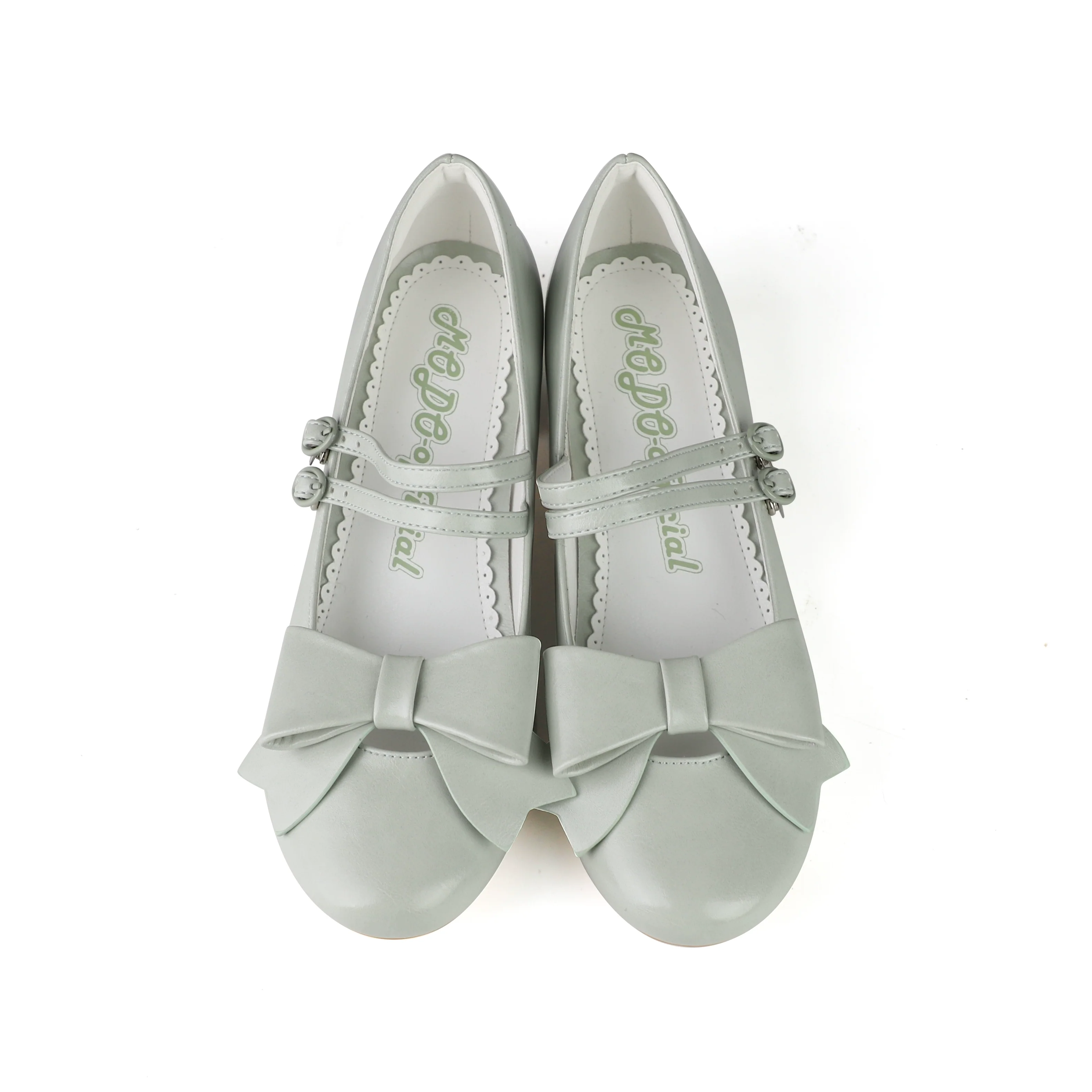 MODO - Apple Candy - Pointed Toe Lolita Shoes, Low Block Heel - Image 29