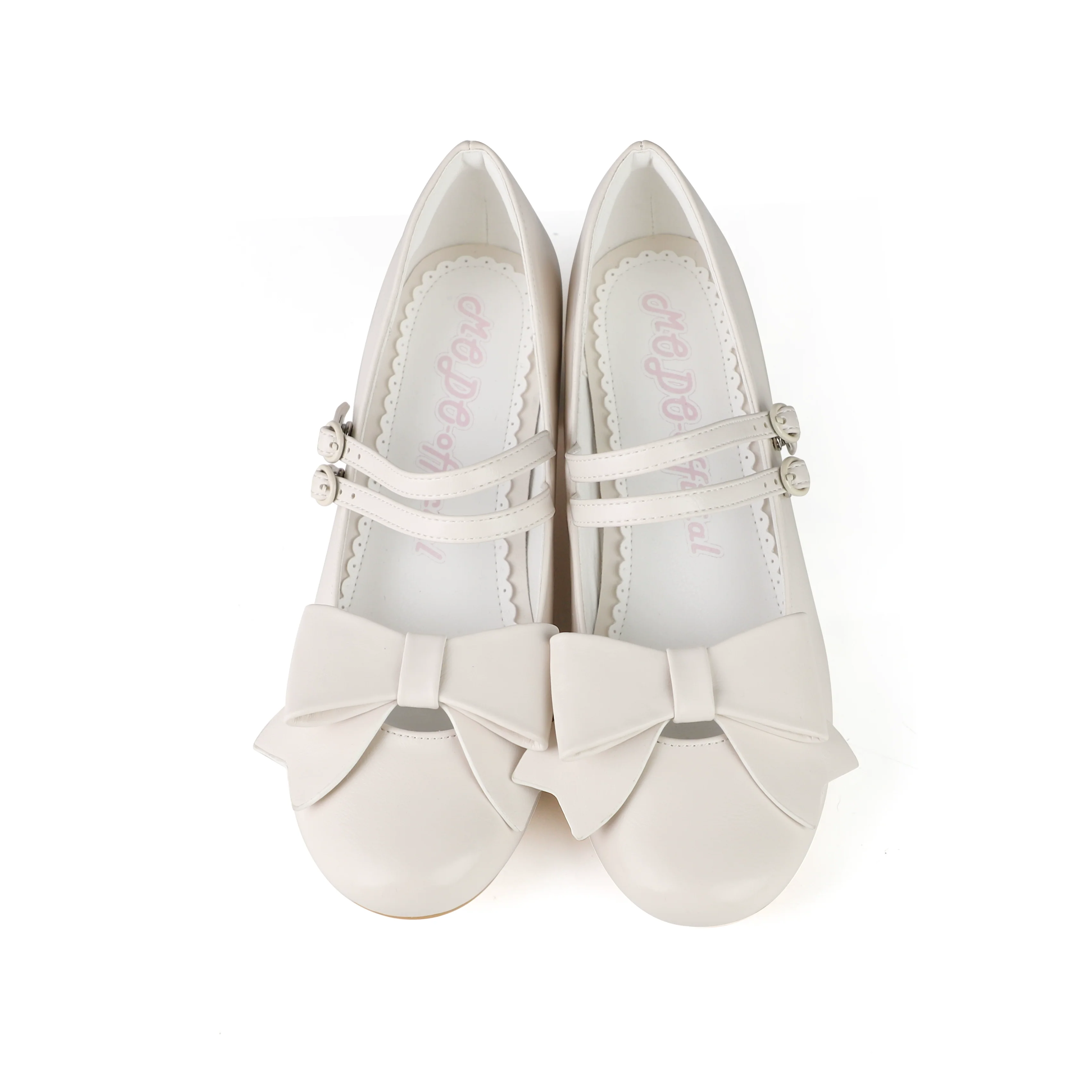 MODO - Apple Candy - Pointed Toe Lolita Shoes, Low Block Heel - Image 31