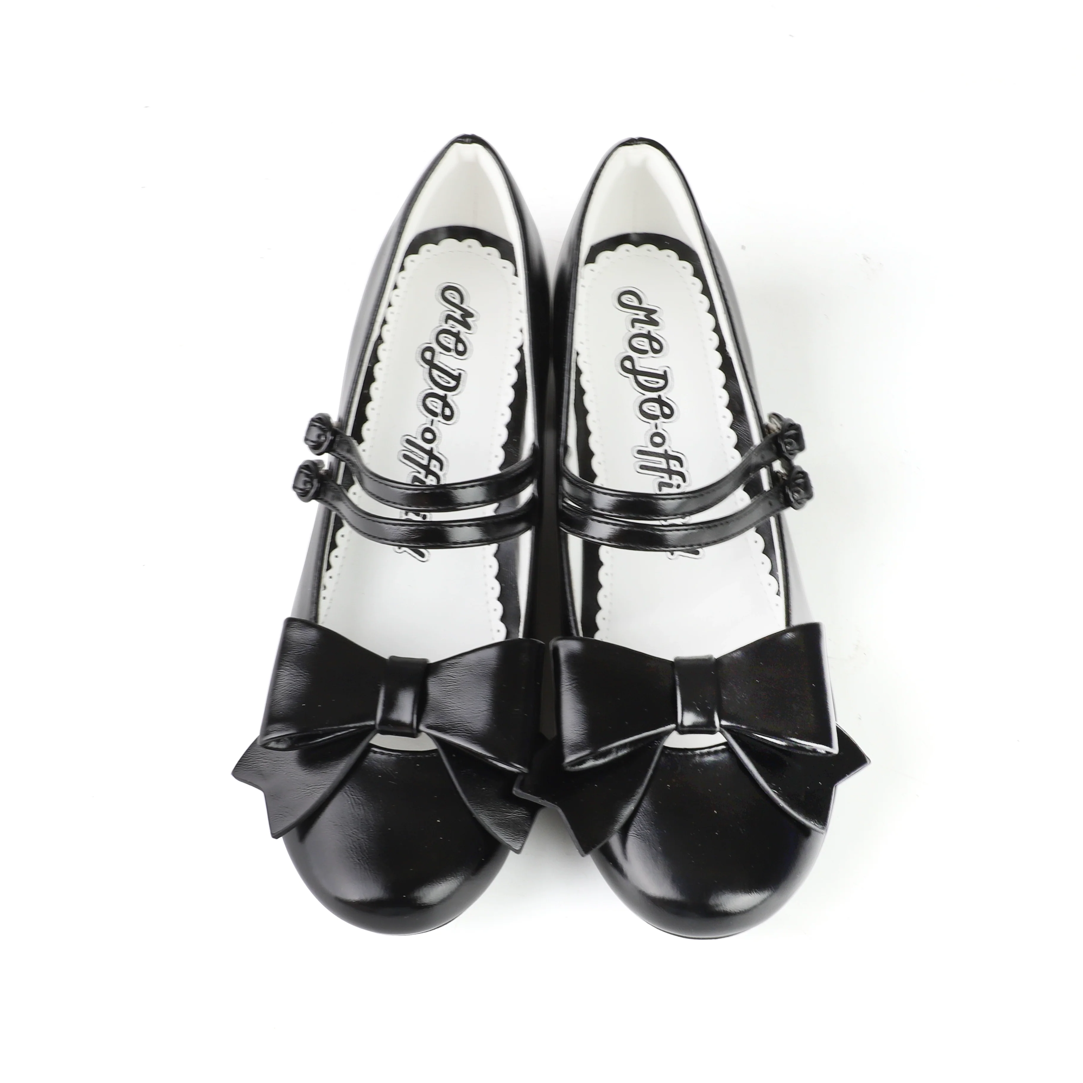 MODO - Apple Candy - Pointed Toe Lolita Shoes, Low Block Heel - Image 33