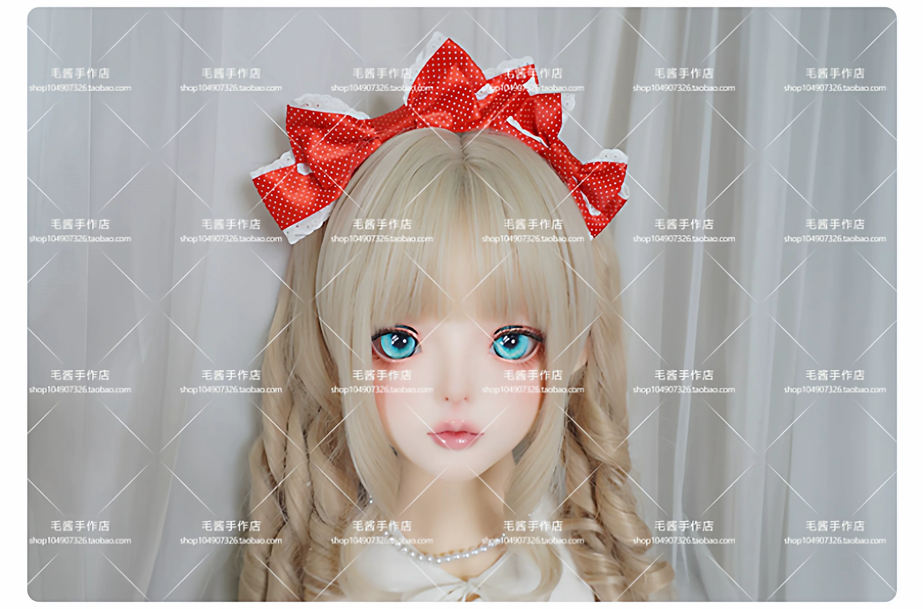 Polka Dot Lolita KC, Heart-shaped Decoration - Image 12