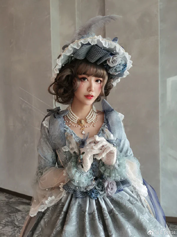 Classic Lolita Tiered Pearl Chain - Image 12