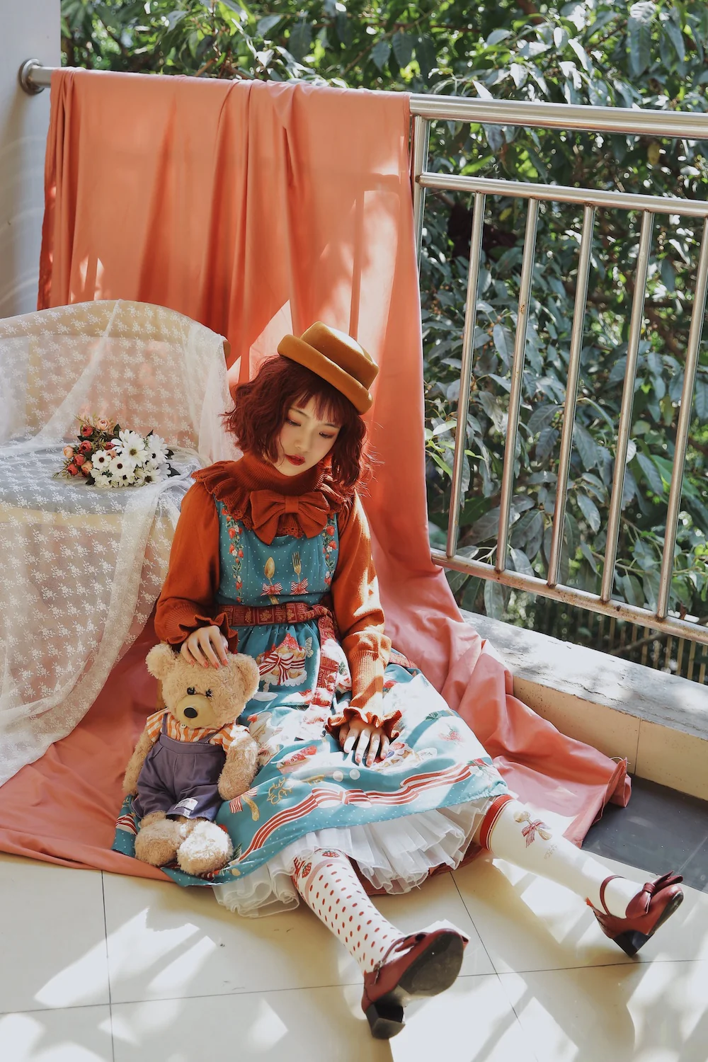 Sweet Lolita Woolen Sweater Multicolors - Image 15