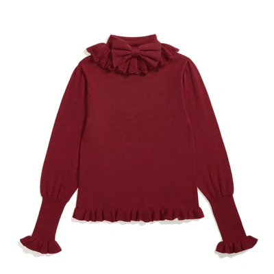 Sweet Lolita Woolen Sweater Multicolors - Image 7