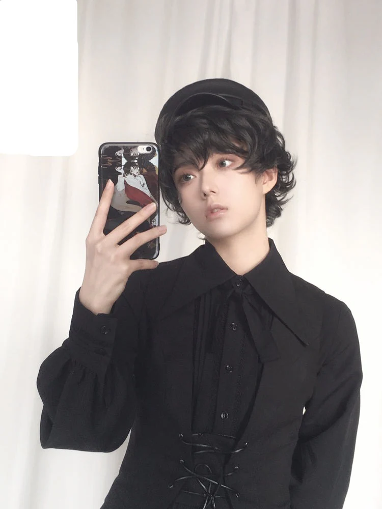 Almes - Retro Ouji Lolita Vest - Image 15