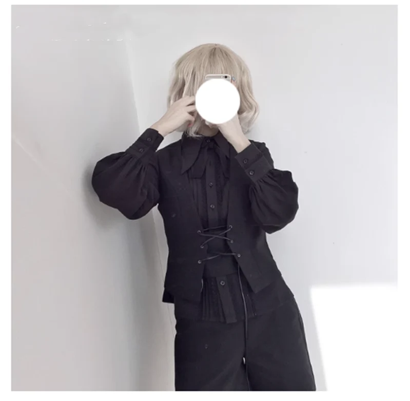 Almes - Retro Ouji Lolita Vest - Image 17