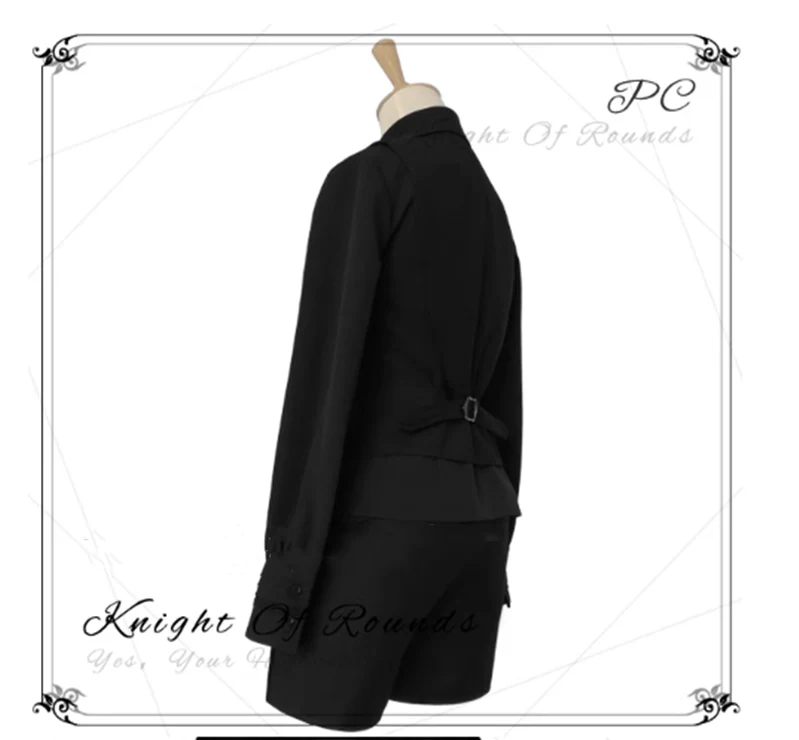 Almes - Retro Ouji Lolita Vest - Image 9