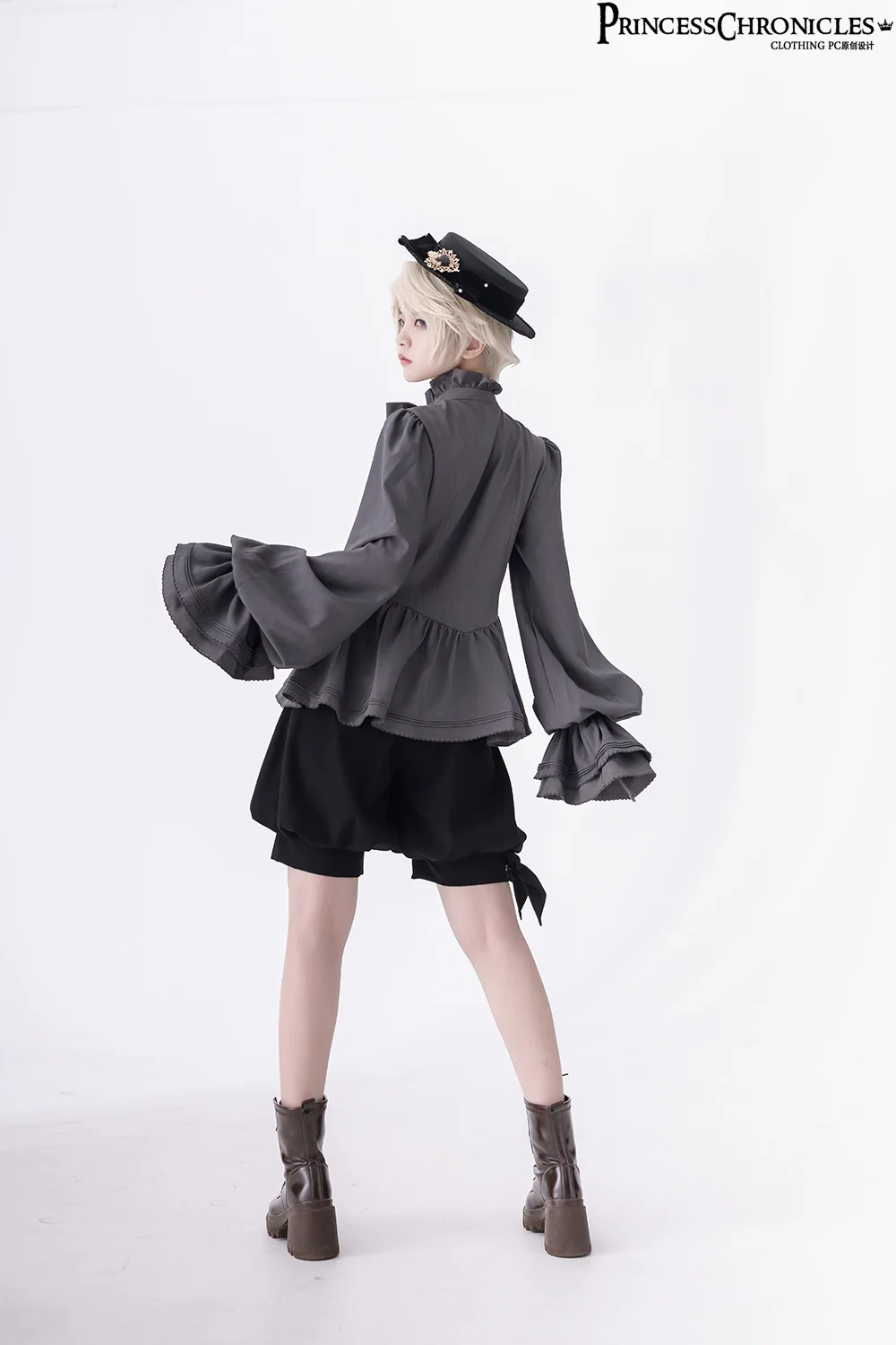 Hunting Rabbit - Ouji Lolita Rabbit Ears Coat & Shirt Set - Image 18