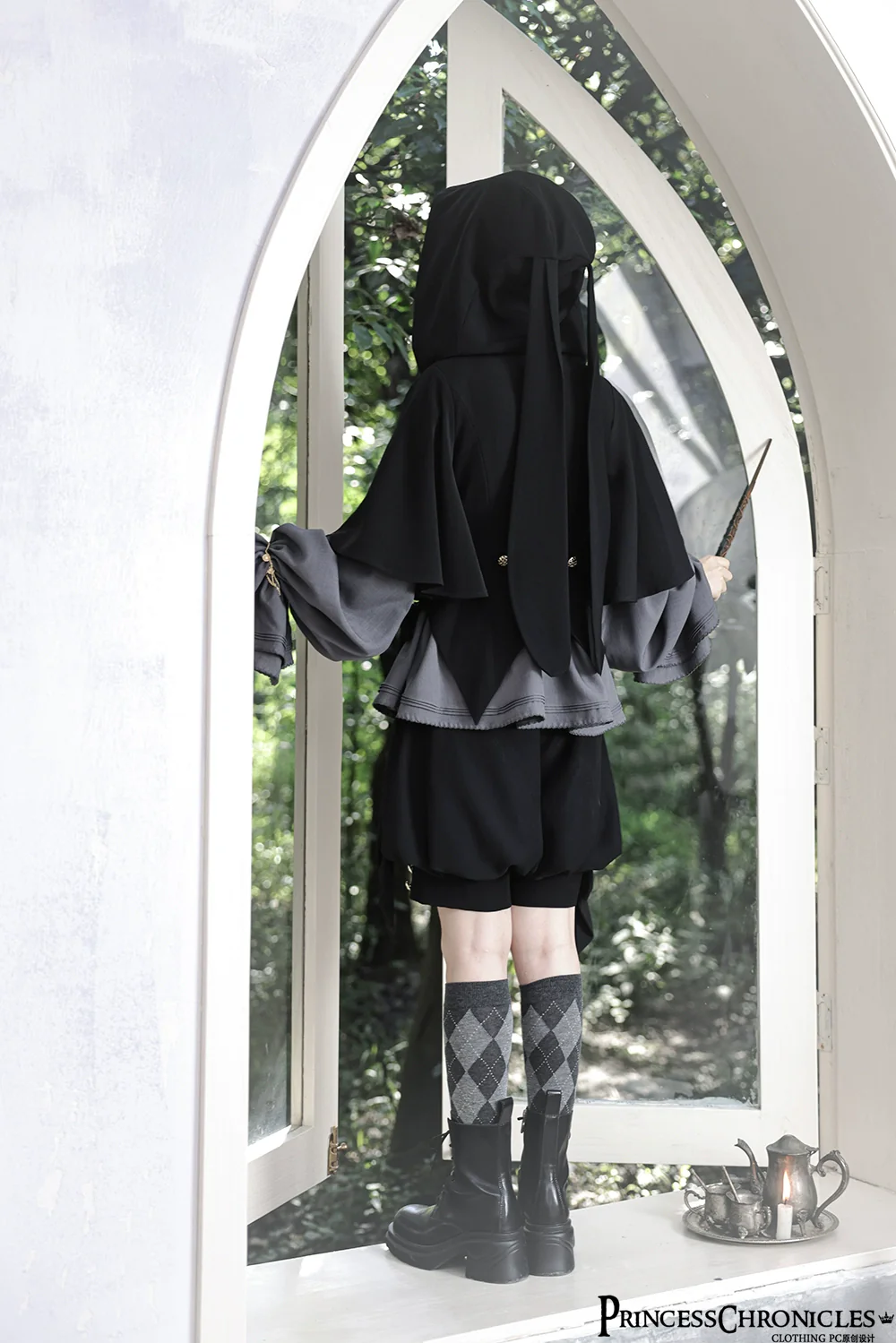 Hunting Rabbit - Ouji Lolita Rabbit Ears Coat & Shirt Set - Image 21