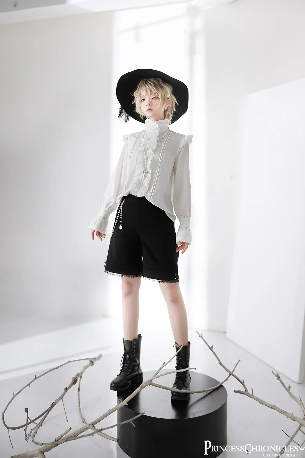 Elegant Lolita Pearl Waist Chain - Image 2